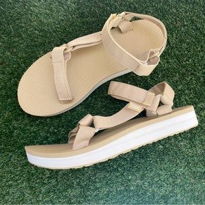 New Teva Midform Universal Sandals Velcro Straps